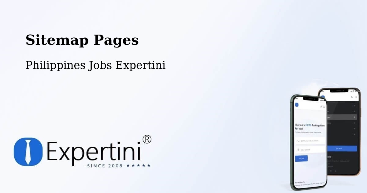 Sitemap Pages - Santo Tomas - Philippines Jobs Expertini